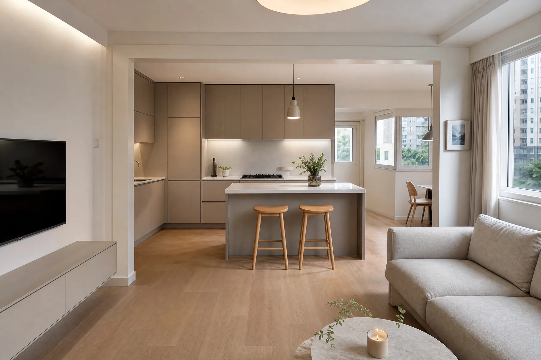 Open kitchen