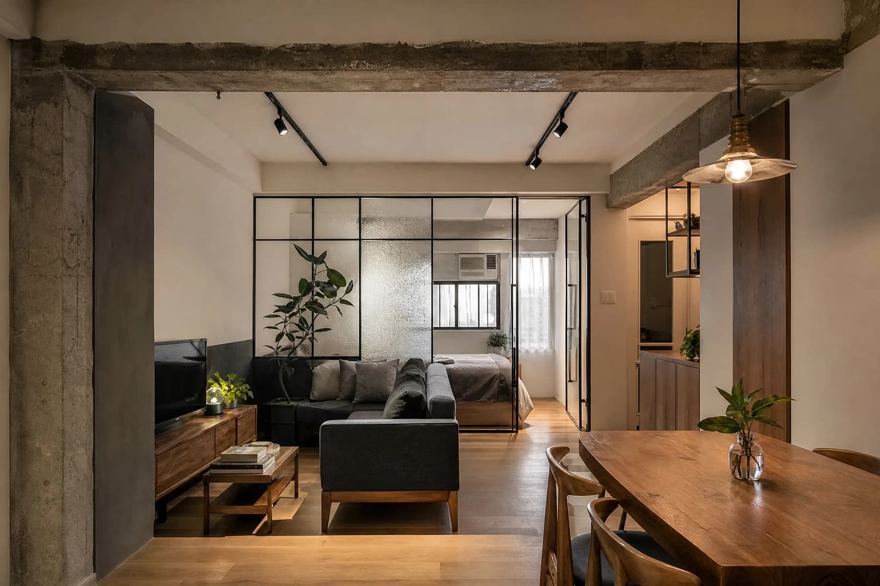 Walk-up flat